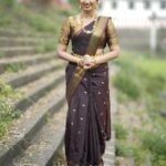 Coffee Brown Saree