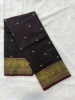 Coffee Brown Saree - Image 2