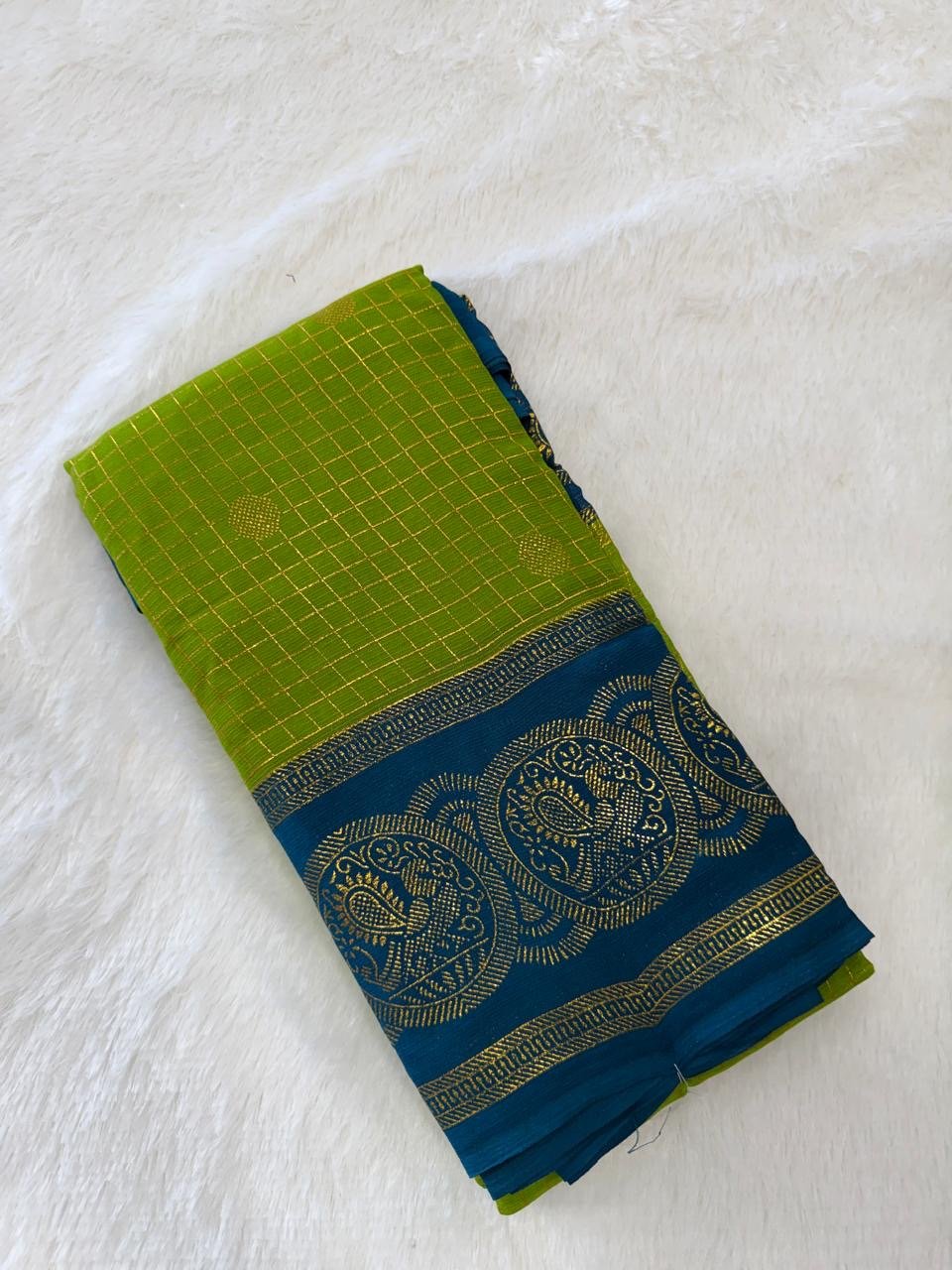 foil print Foil Print Saree - Image 1