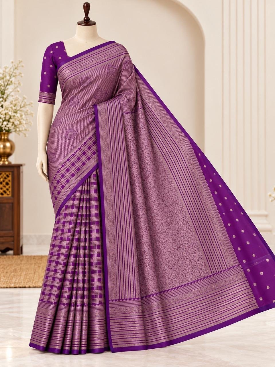 sana silk Sana Silk Half & Half Model - Image 1
